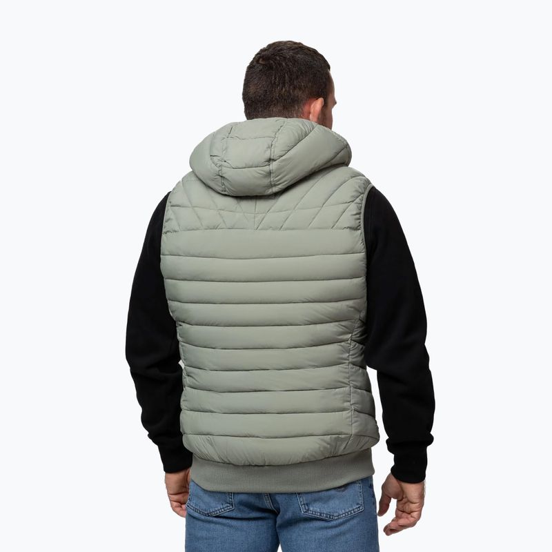 Жилет чоловічий Pitbull Naylor Padded Hooded dusty salvia 4