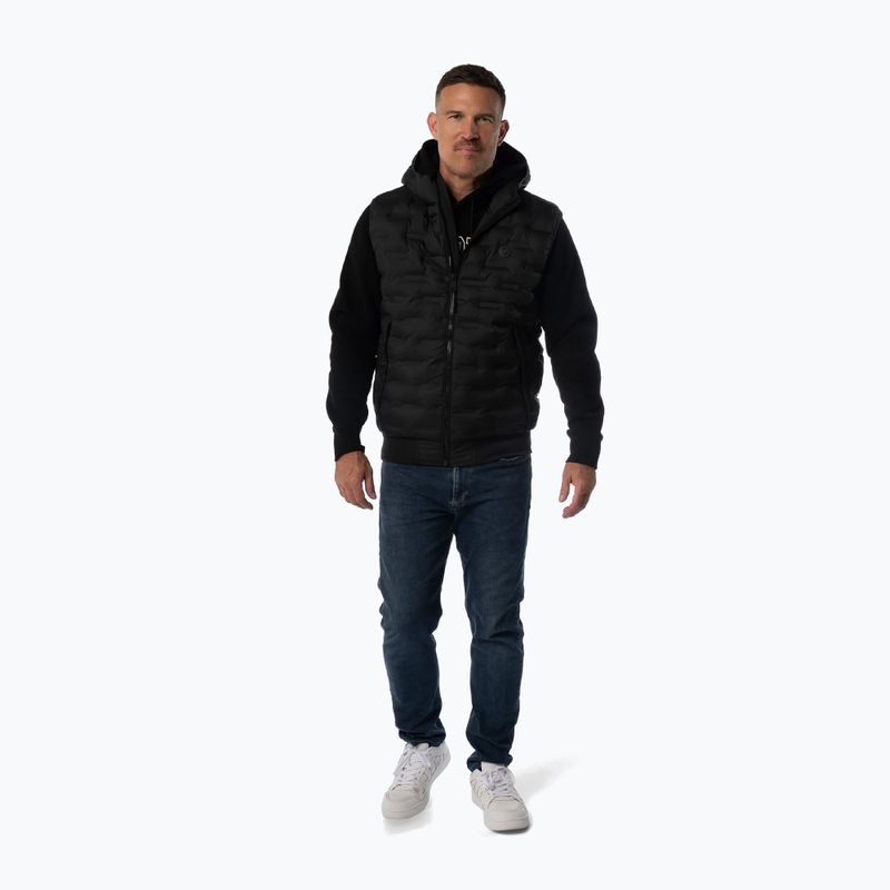 Чоловіча безрукавка Pitbull Fisk Quilted Hooded black 2