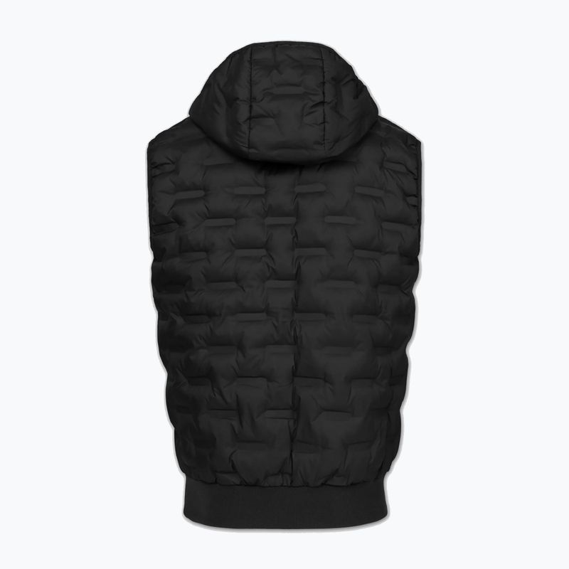 Жилет чоловічий Pitbull Fisk Quilted Hooded black 6