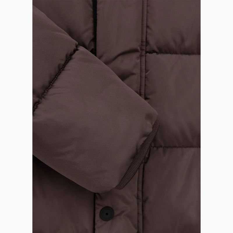 Жіноча зимова куртка Pitbull Amalia Padded Hooded dark chocolate 10