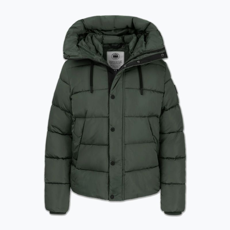 Жіноча зимова куртка Pitbull Amalia Padded Hooded dark green 5