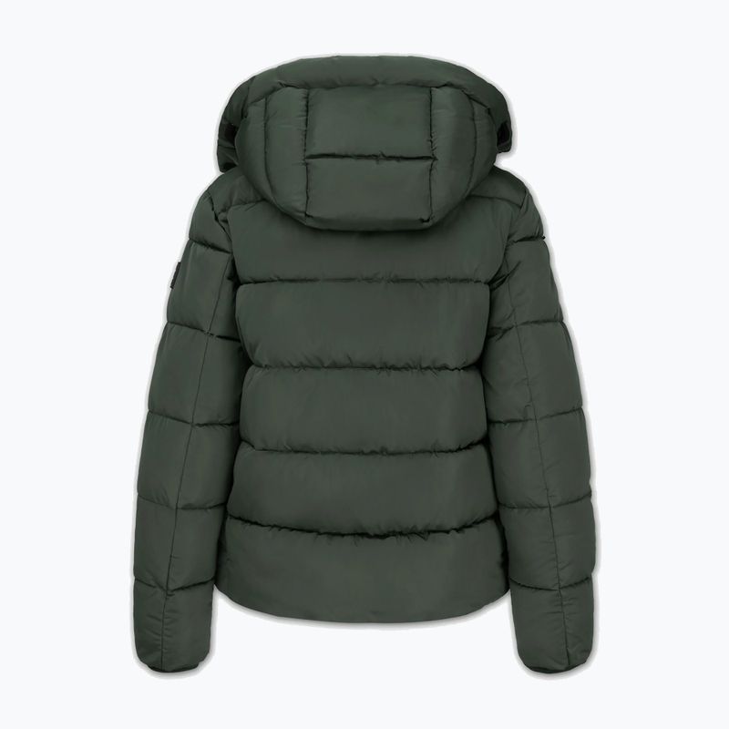 Куртка зимова жіноча Pitbull Amalia Padded Hooded dark green 6