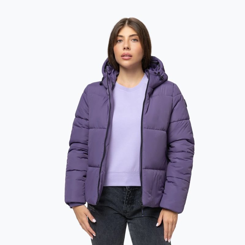 Куртка зимова жіноча Pitbull Vista Quilted Hooded dusty grape 4