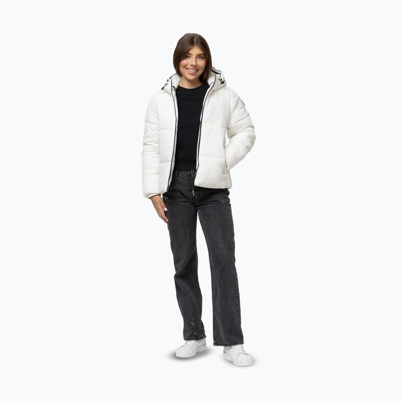 Жіноча зимова куртка Pitbull Vista Quilted Hooded off white 2