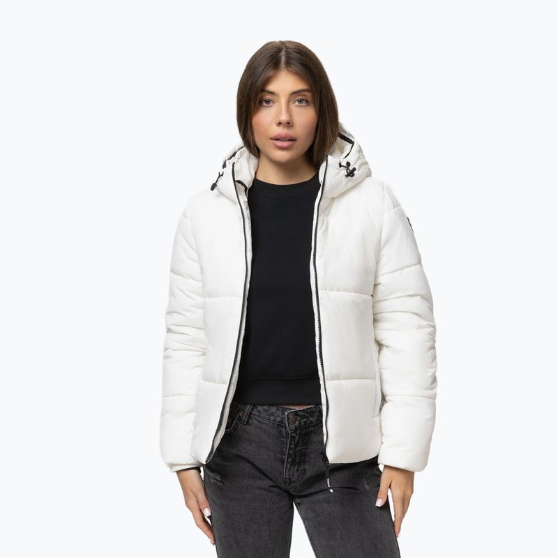 Жіноча зимова куртка Pitbull Vista Quilted Hooded off white 4