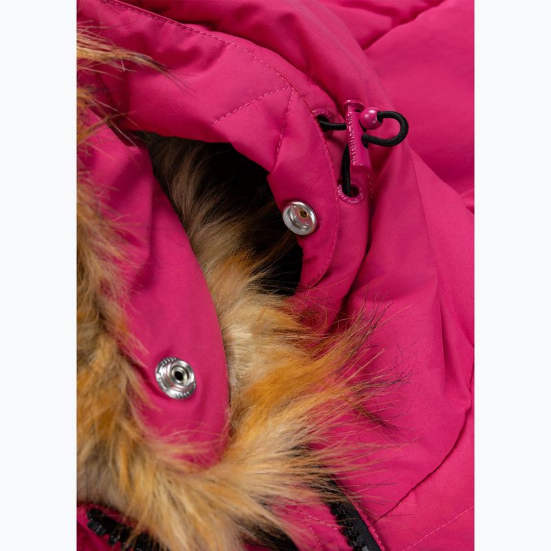 Жіноча зимова куртка Pitbull Azalea Quilted Hooded raspberry red 10