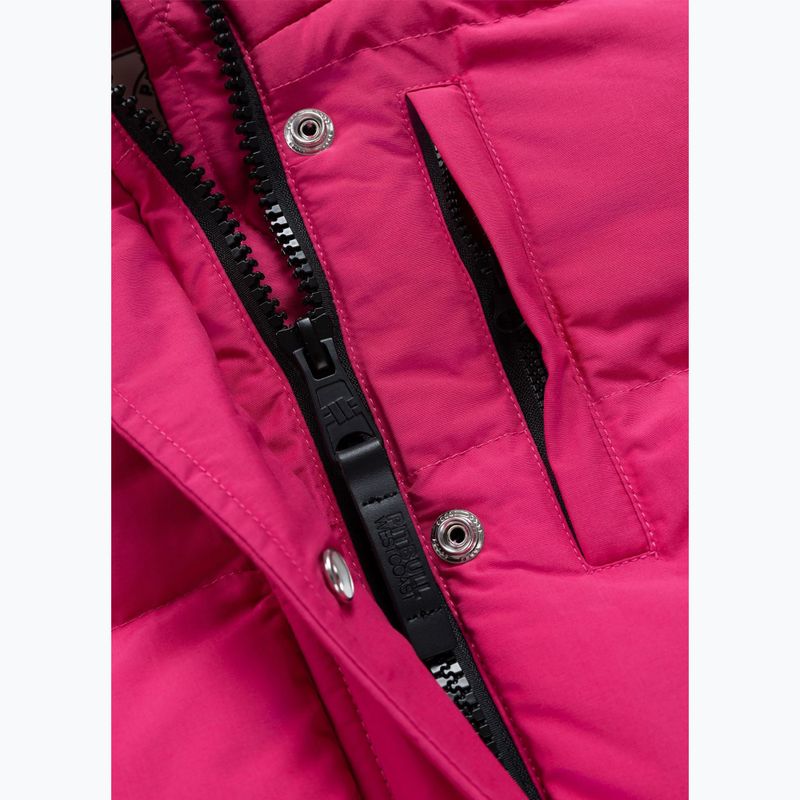 Куртка зимова жіноча Pitbull Azalea Quilted Hooded raspberry red 11