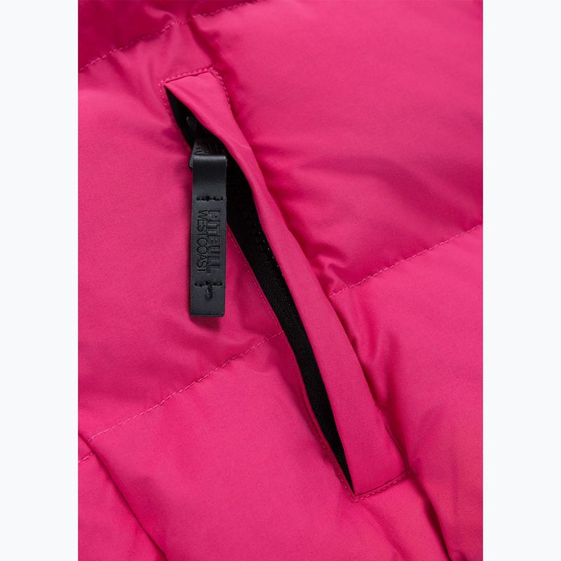 Жіноча зимова куртка Pitbull Azalea Quilted Hooded raspberry red 15