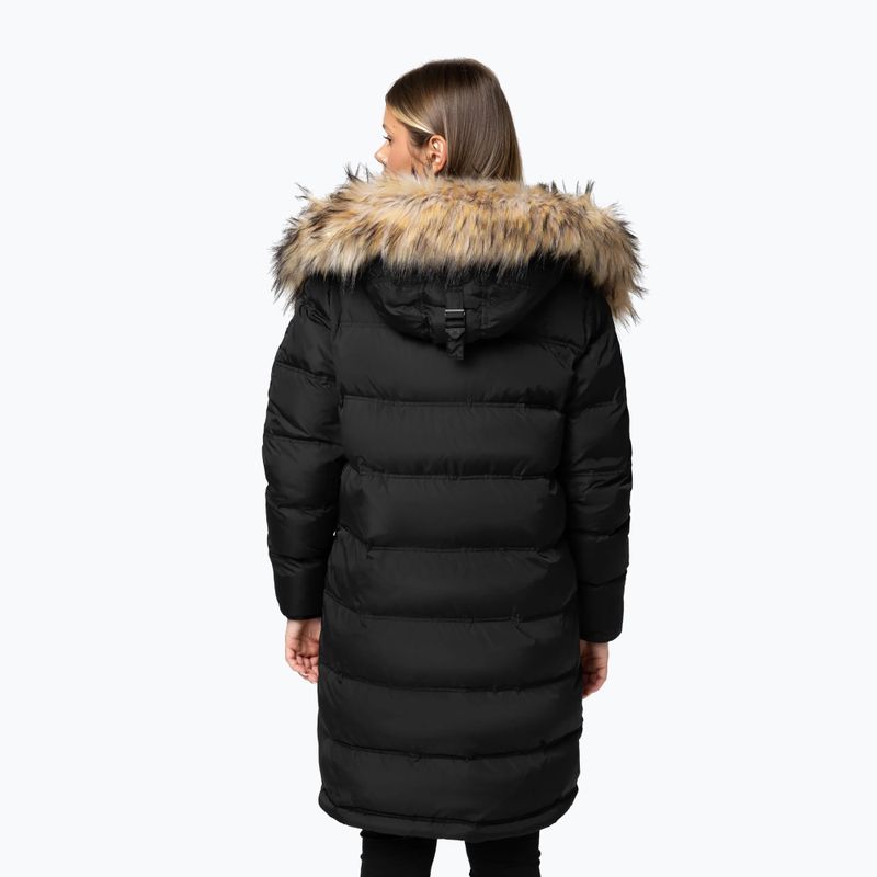 Куртка зимова жіноча Pitbull Queenston Padded Hooded black 3