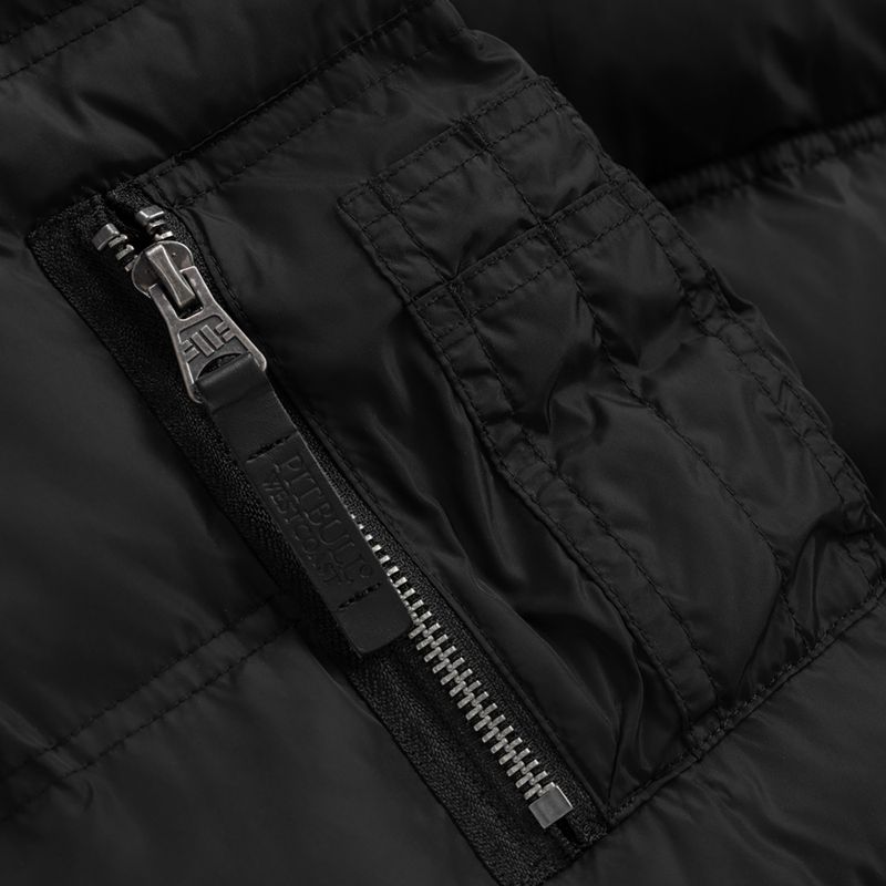 Жіноча зимова куртка Pitbull Queenston Padded Hooded black 6