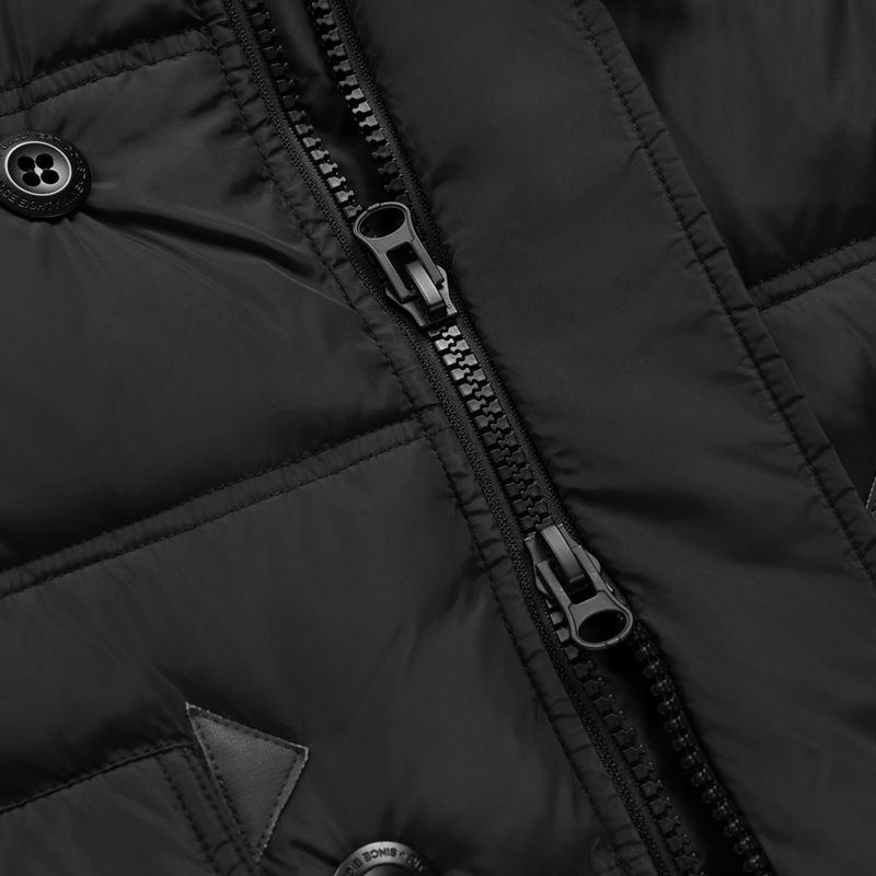 Куртка зимова жіноча Pitbull Queenston Padded Hooded black 11