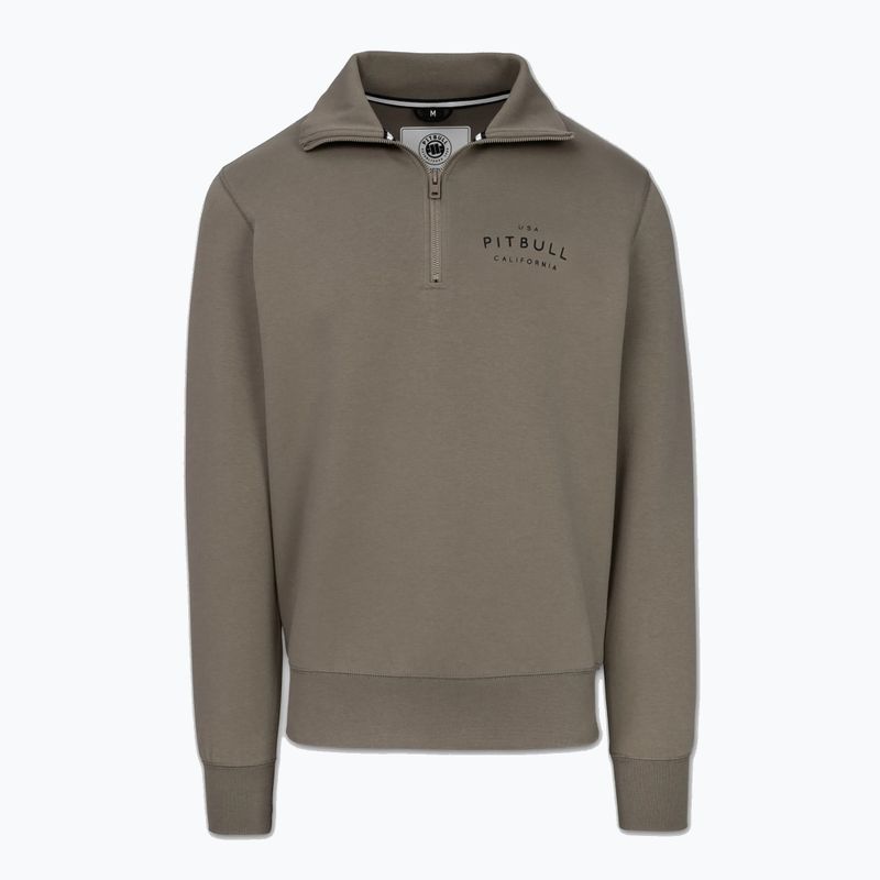 Чоловіча толстовка Pitbull Sampson HZ taupe 5
