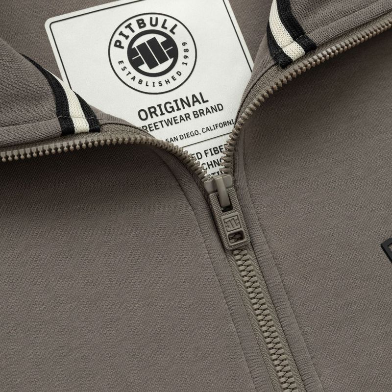 Кофта чоловіча Pitbull Sampson HZ taupe 7