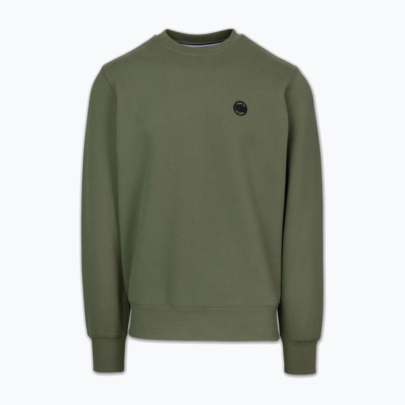 Чоловічий світшот Pitbull Small Logo Crewneck olive