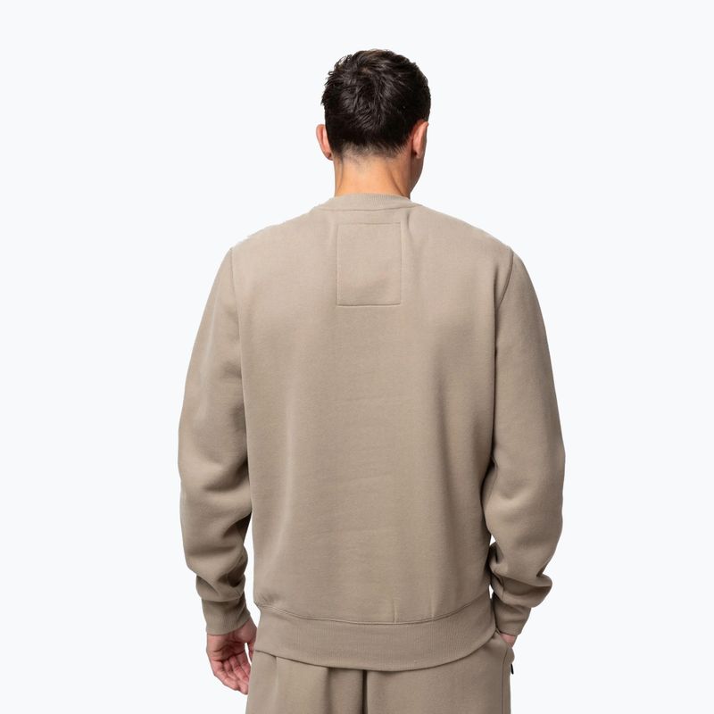 Кофта чоловіча Pitbull Small Logo Crewneck pale sand 3