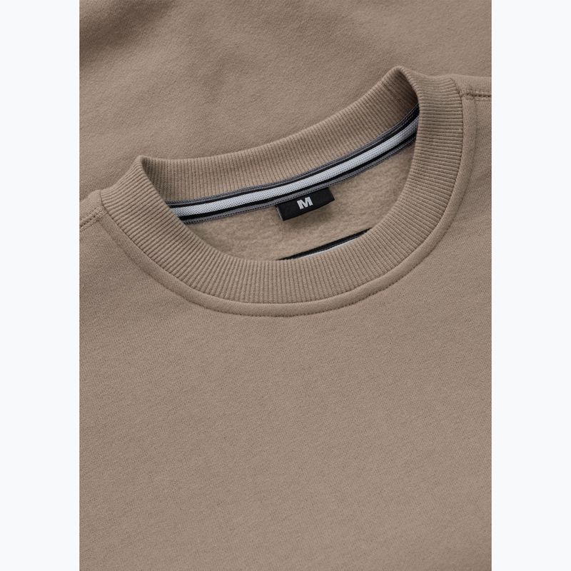 Чоловіча толстовка Pitbull Small Logo Crewneck pale sand 8