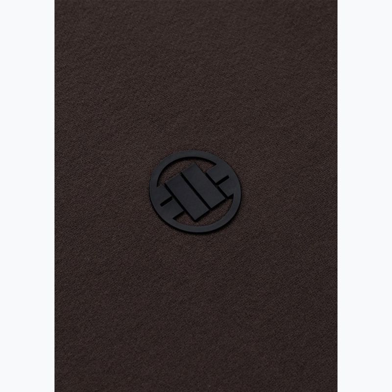 Чоловічий світшот Pitbull Small Logo Crewneck dark chocolate 7