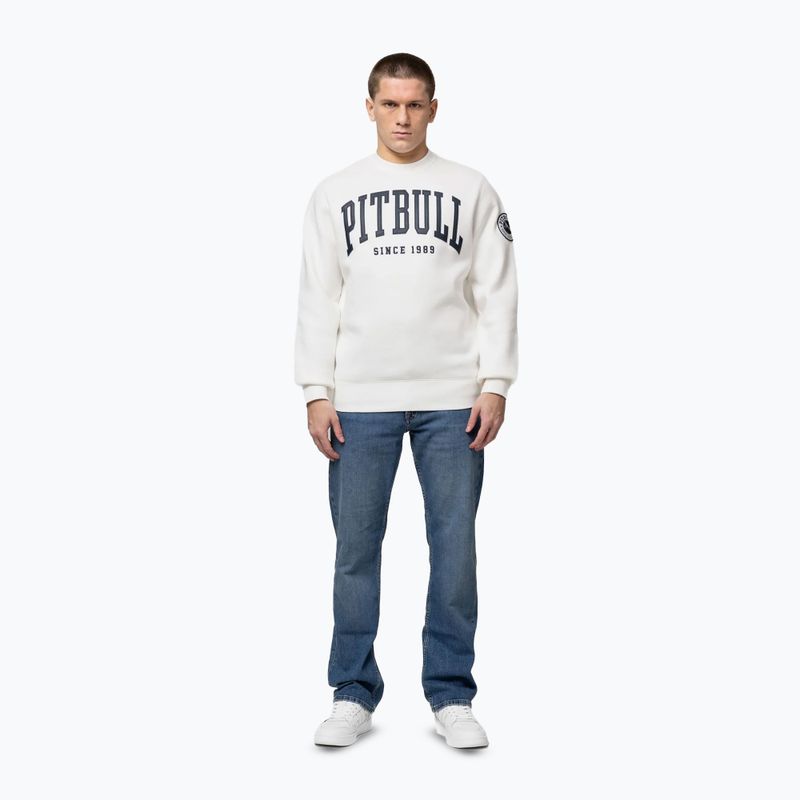 Чоловічий світшот Pitbull Norton Crewneck off white 2