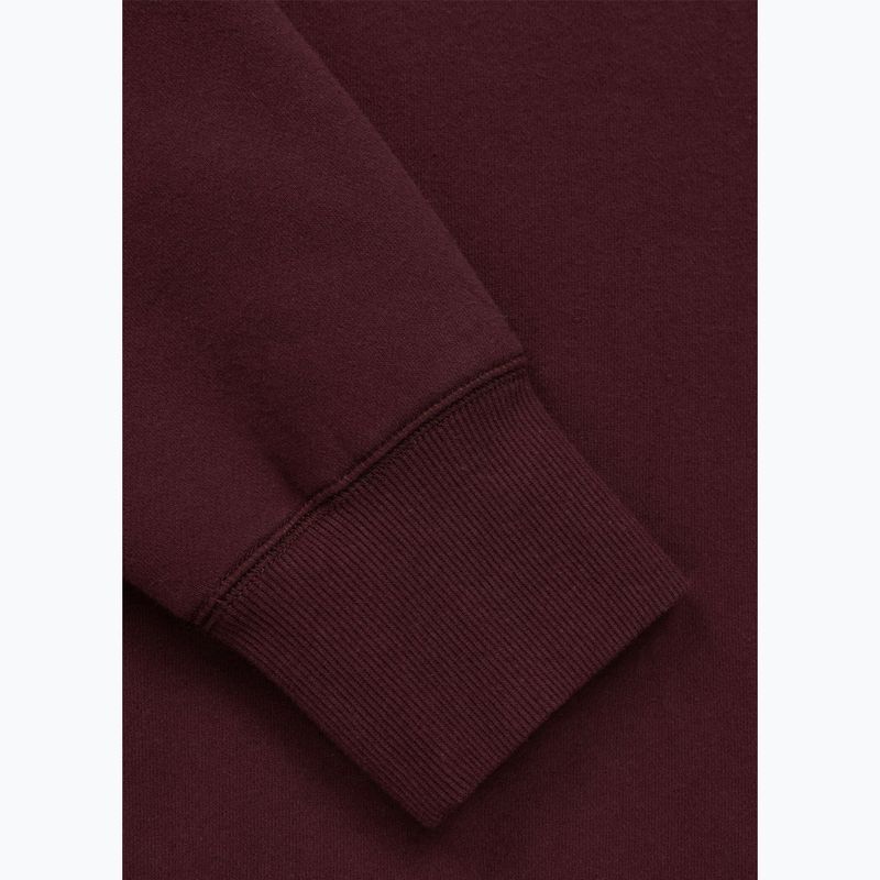 Чоловічий світшот Pitbull Norton Crewneck dark burgundy 8
