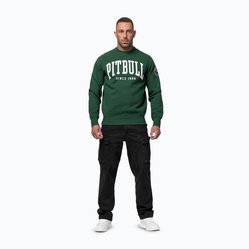 Чоловіча толстовка Pitbull Norton Crewneck green 2