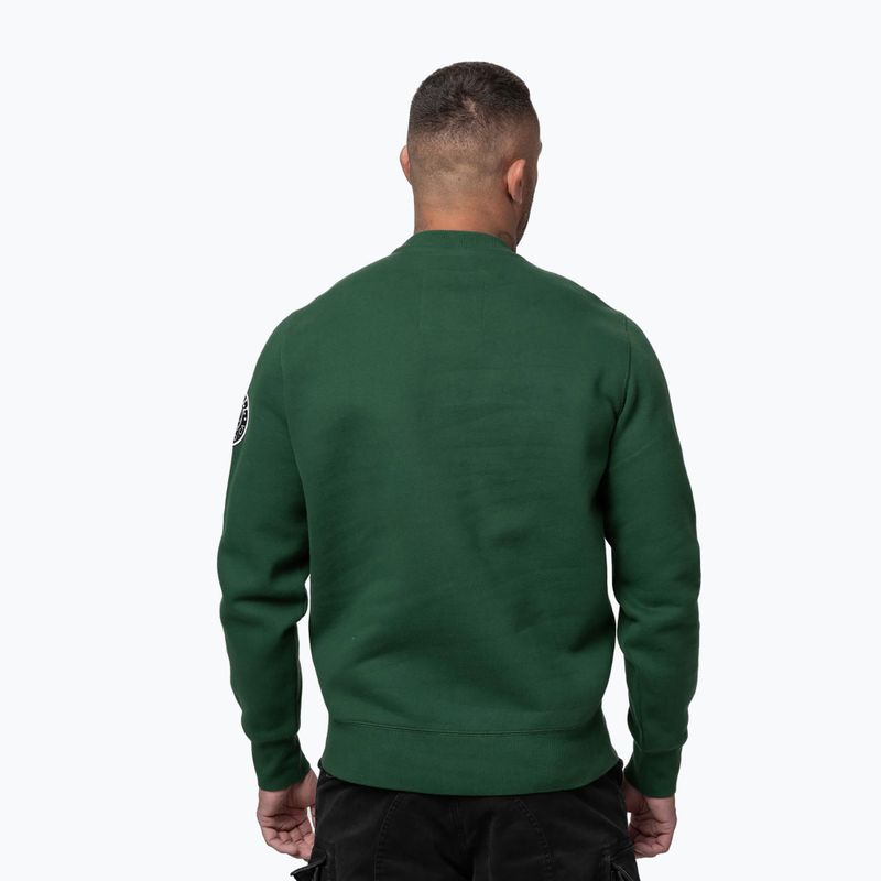 Кофта чоловіча Pitbull Norton Crewneck green 3