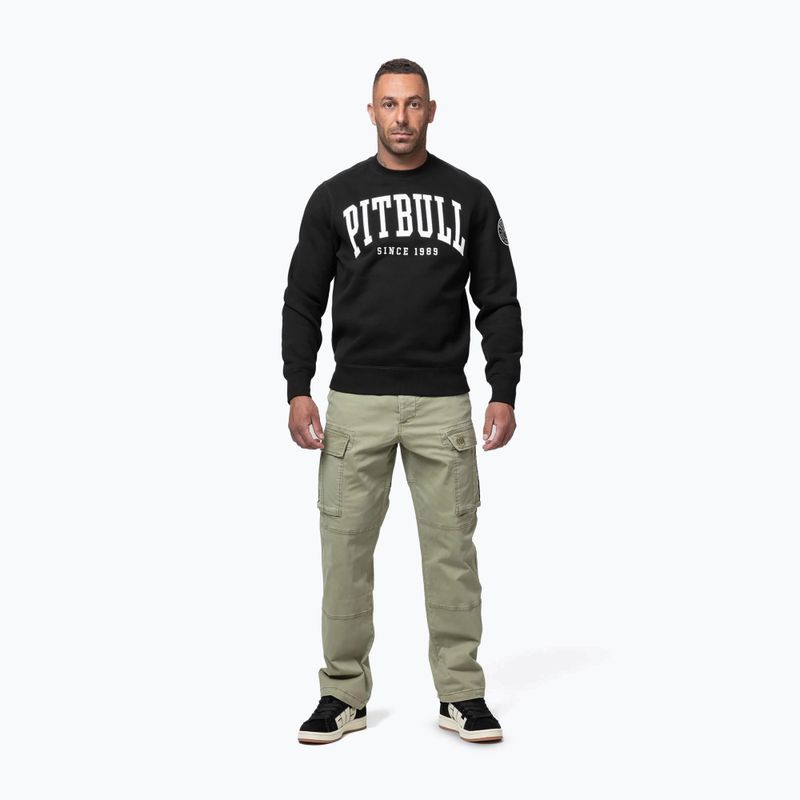 Чоловічий світшот Pitbull Norton Crewneck black 2