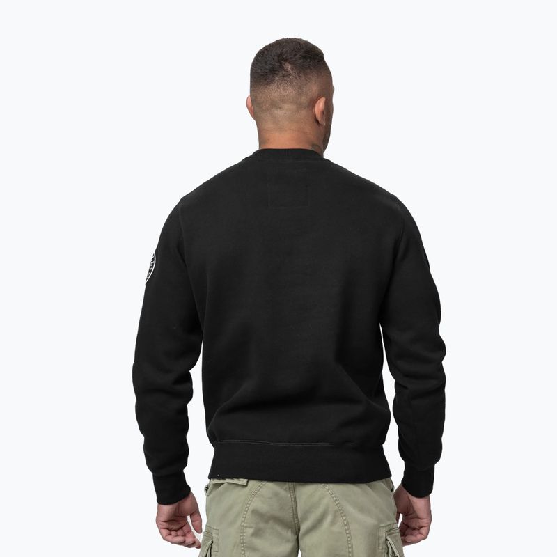 Чоловічий світшот Pitbull Norton Crewneck black 3