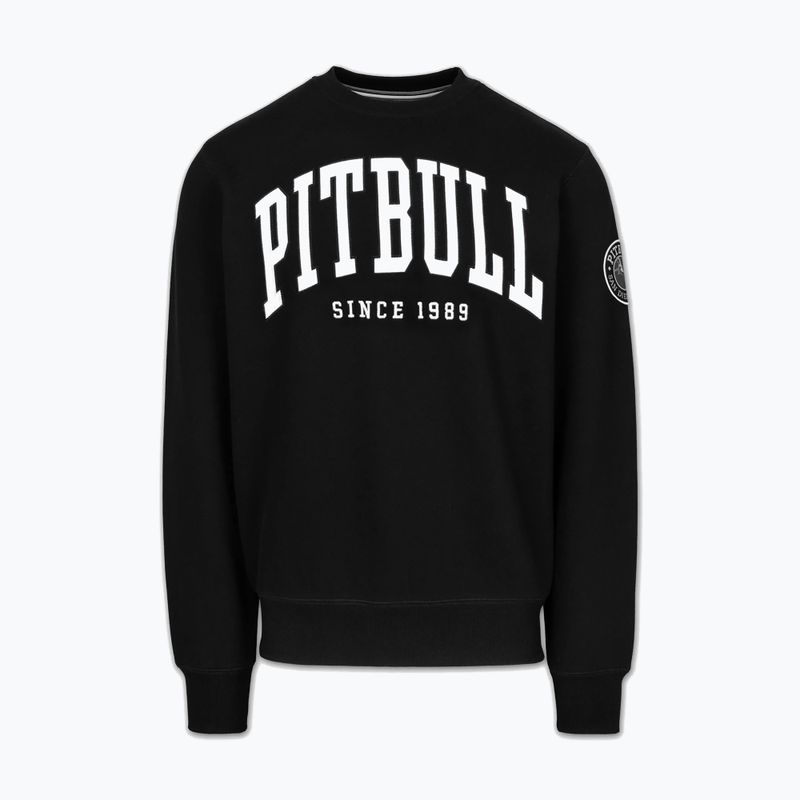 Кофта чоловіча Pitbull Norton Crewneck black 4