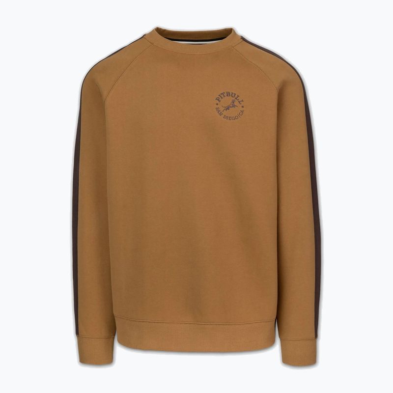 Чоловічий світшот Pitbull San Diego Ca Crewneck honey yellow 3
