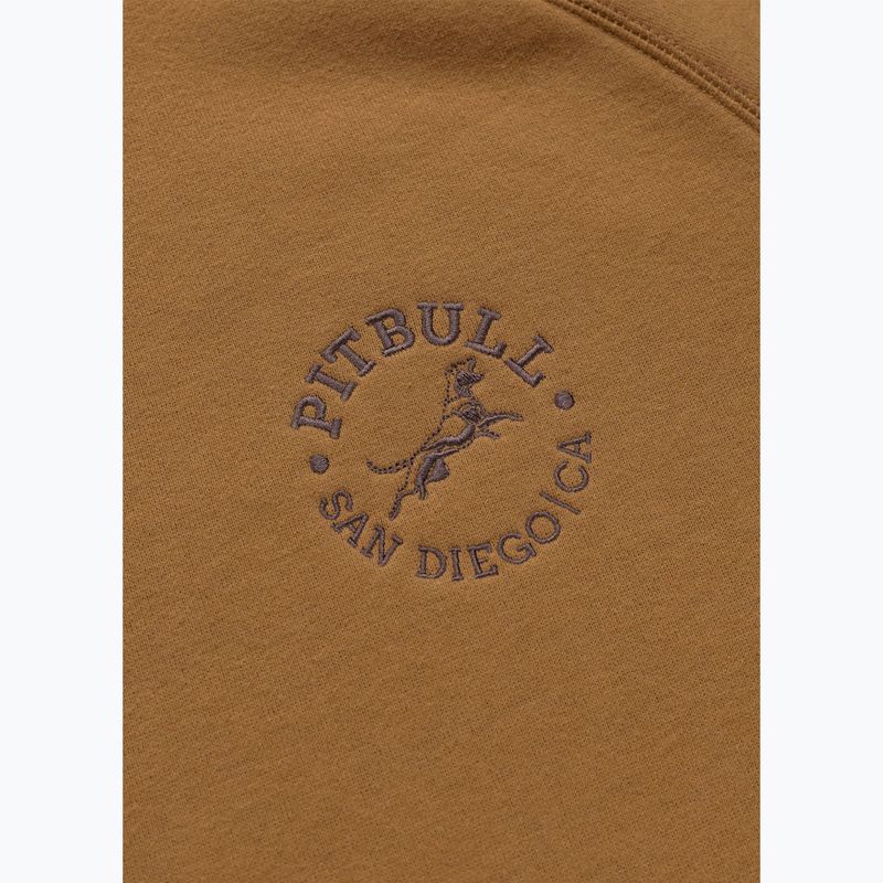Чоловічий світшот Pitbull San Diego Ca Crewneck honey yellow 6