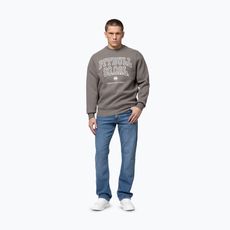 Чоловічий світшот Pitbull So Cal Crewneck taupe 2