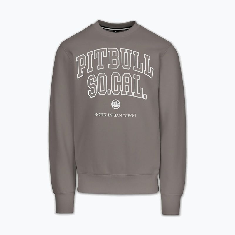 Чоловічий світшот Pitbull So Cal Crewneck taupe 4
