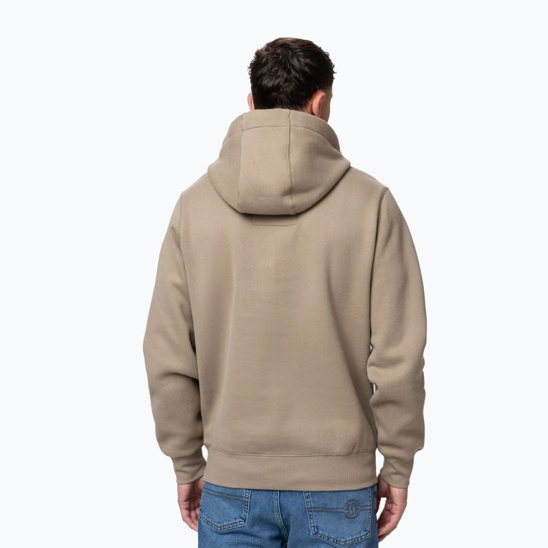 Кофта чоловіча Pitbull Small Logo Hooded pale sand 3