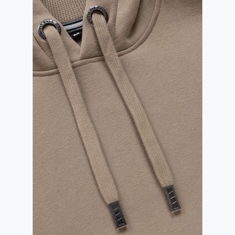 Кофта чоловіча Pitbull Small Logo Hooded pale sand 6