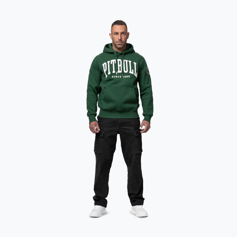 Чоловіча худі Pitbull Norton Hooded hunter green 2
