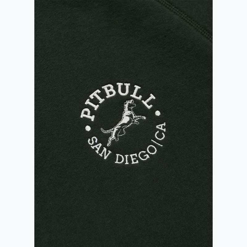 Кофта чоловіча Pitbull San Diego Ca Hooded dark green 7