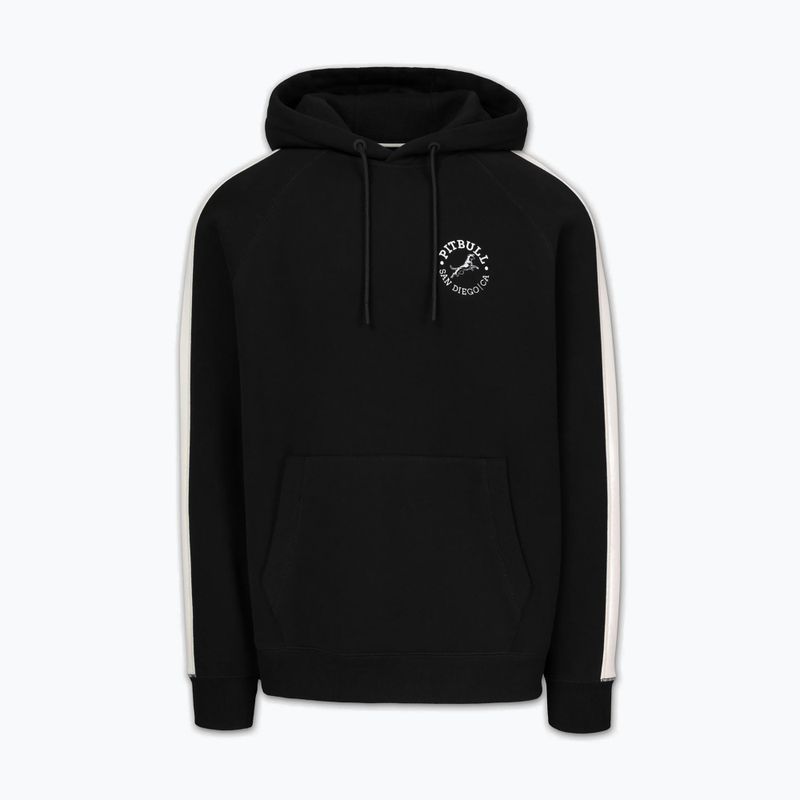 Кофта чоловіча Pitbull San Diego Ca Hooded black 4
