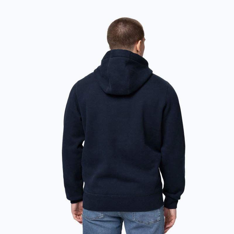 Кофта чоловіча Pitbull So Cal Hooded dark navy/red 3