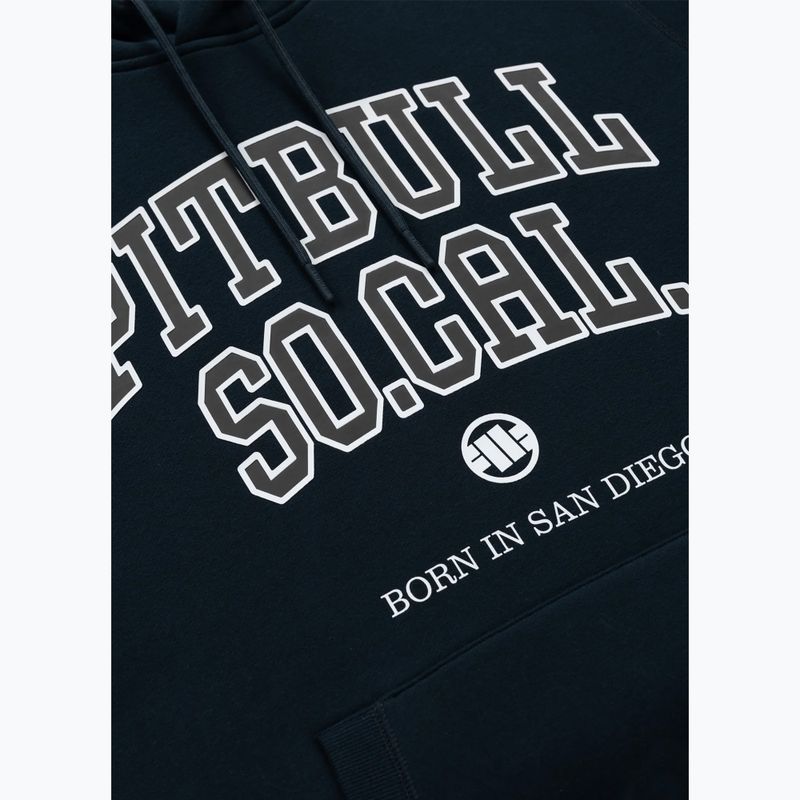 Кофта чоловіча Pitbull So Cal Hooded dark navy/red 7