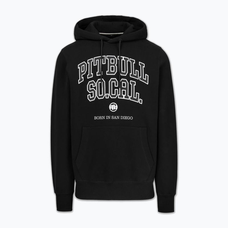 Кофта чоловіча Pitbull So Cal Hooded black 3