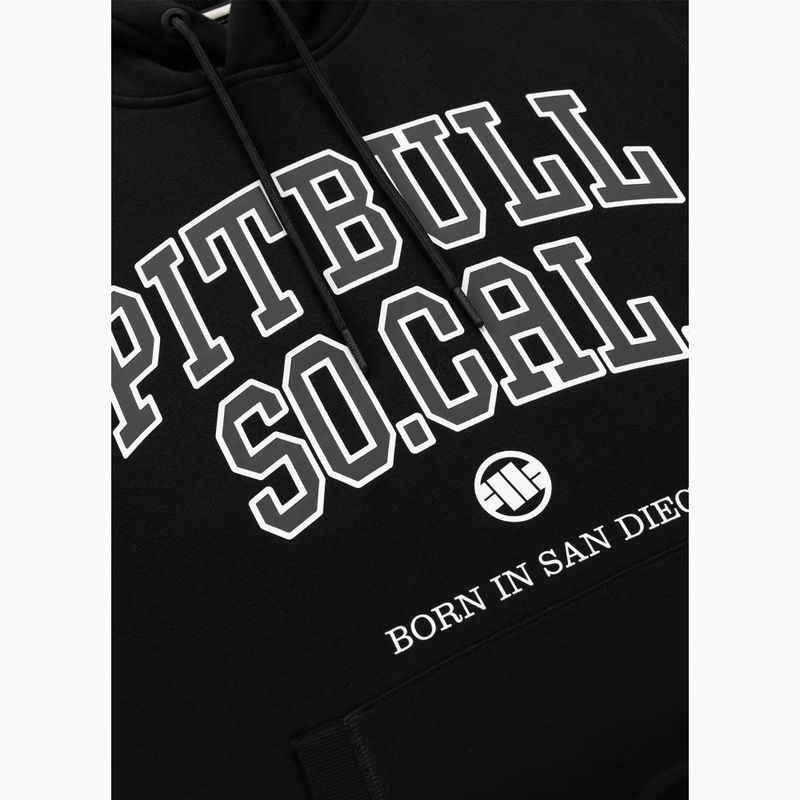 Чоловіча худі Pitbull So Cal Hooded black 6