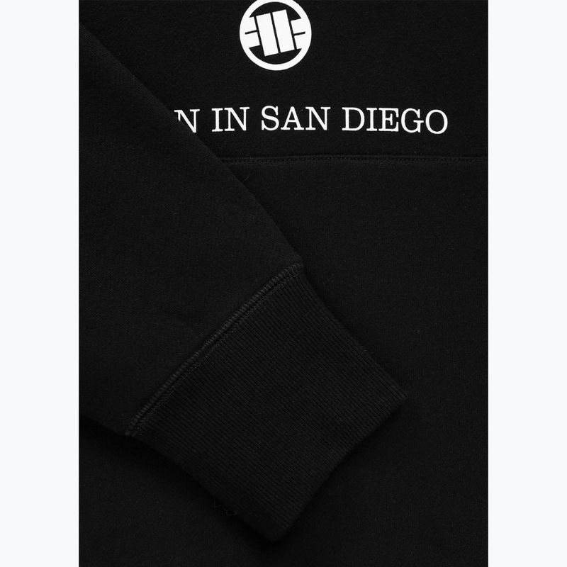 Чоловіча худі Pitbull So Cal Hooded black 8