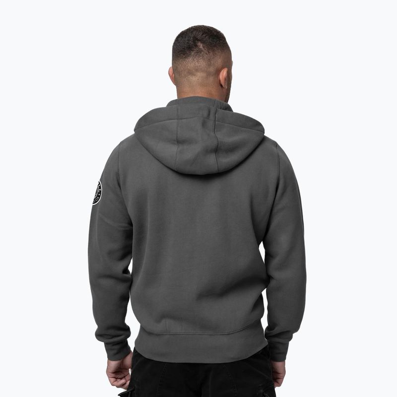 Кофта чоловіча Pitbull Norton Hooded Zip graphite 3