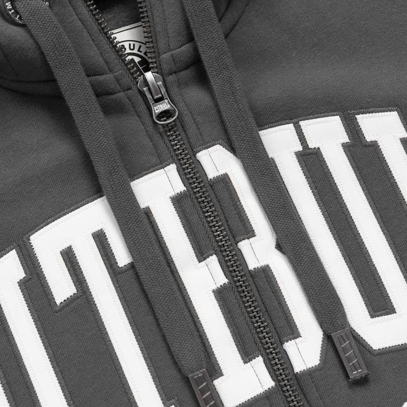 Чоловіча худі Pitbull Norton Hooded Zip graphite 7