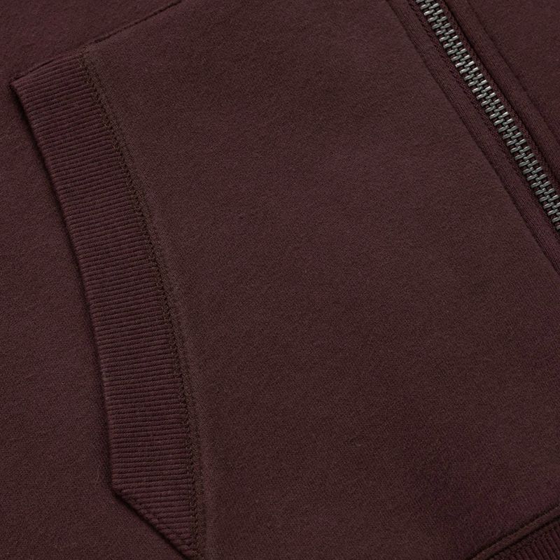 Кофта чоловіча Pitbull Norton Hooded Zip dark burgundy 11