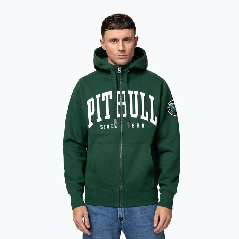 Кофта чоловіча Pitbull Norton Hooded Zip hunter green