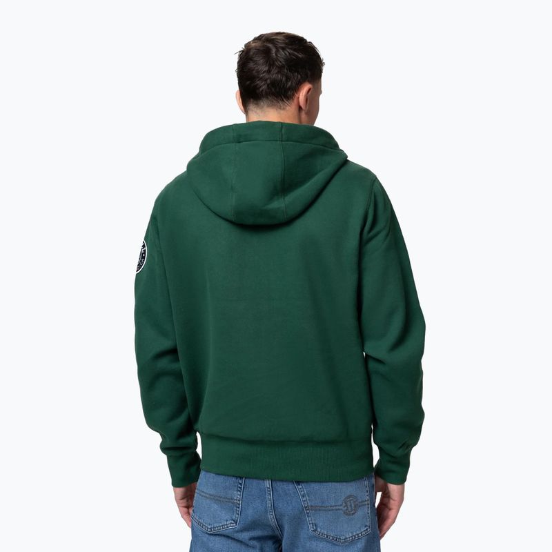 Кофта чоловіча Pitbull Norton Hooded Zip hunter green 3