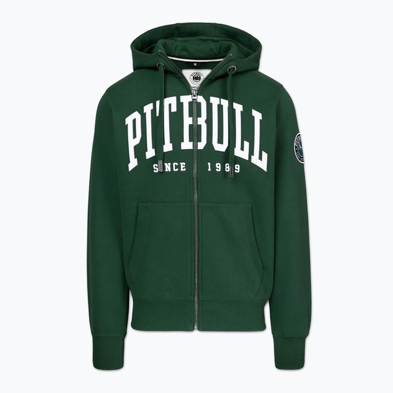 Чоловіча худі Pitbull Norton Hooded Zip hunter green 6