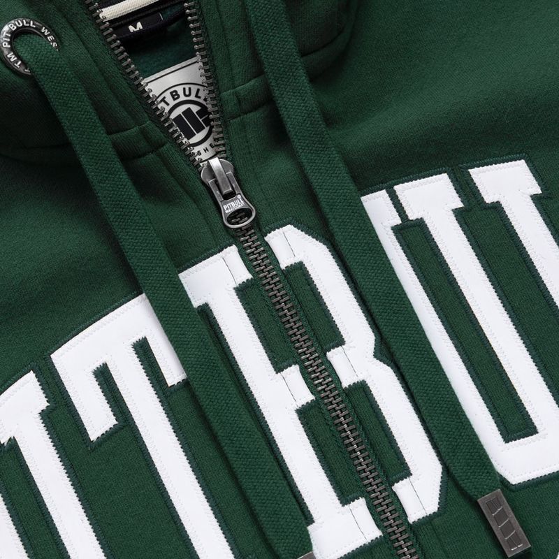 Кофта чоловіча Pitbull Norton Hooded Zip hunter green 8