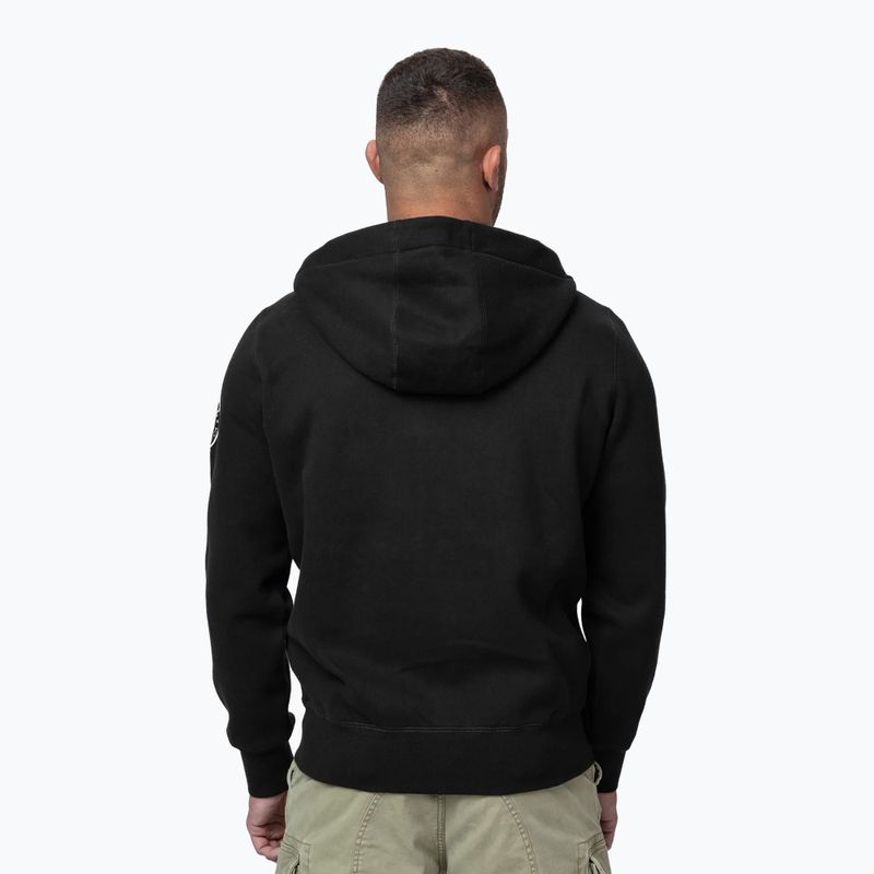 Кофта чоловіча Pitbull Norton Hooded Zip black 3